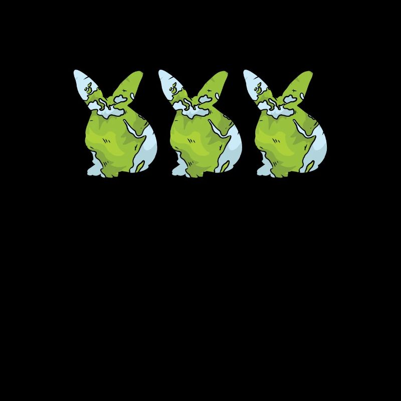 Jour de la Terre Mignon Lapin aime Planet World