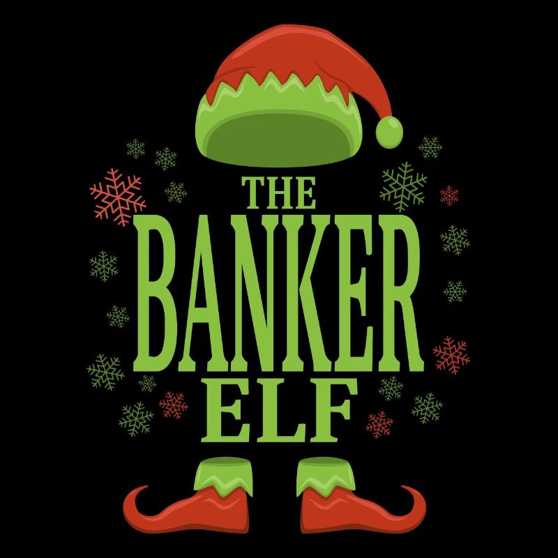 Elfe de Noël banquier
