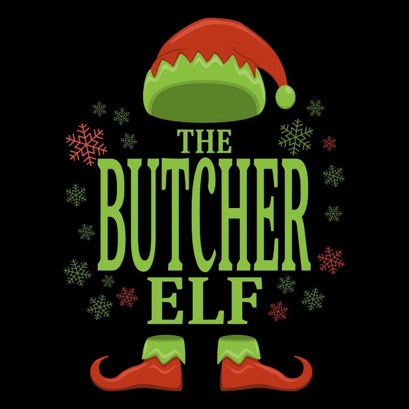 Elfe boucher de Noël
