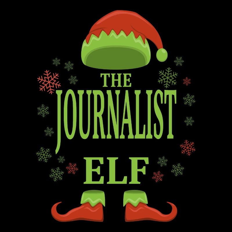 Journalist Christmas Elf
