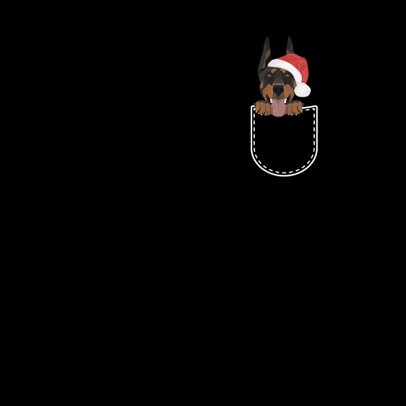 Doberman Joyeux Noël