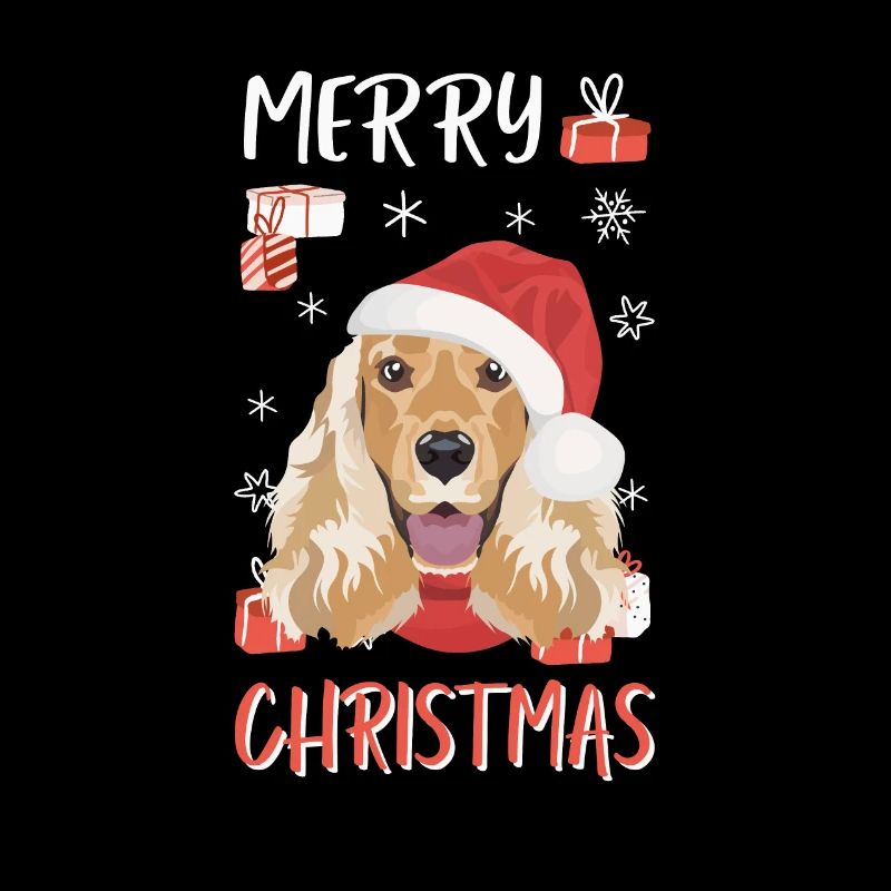 Deutsch Cocker Spaniel Joyeux Noël