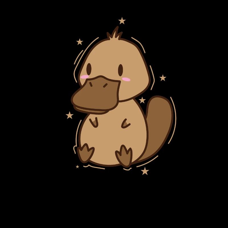 Platypus as duck Outback Australia