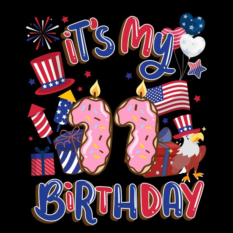 Es Ist Mein 11 Geburtstag Eagle 4. Juli