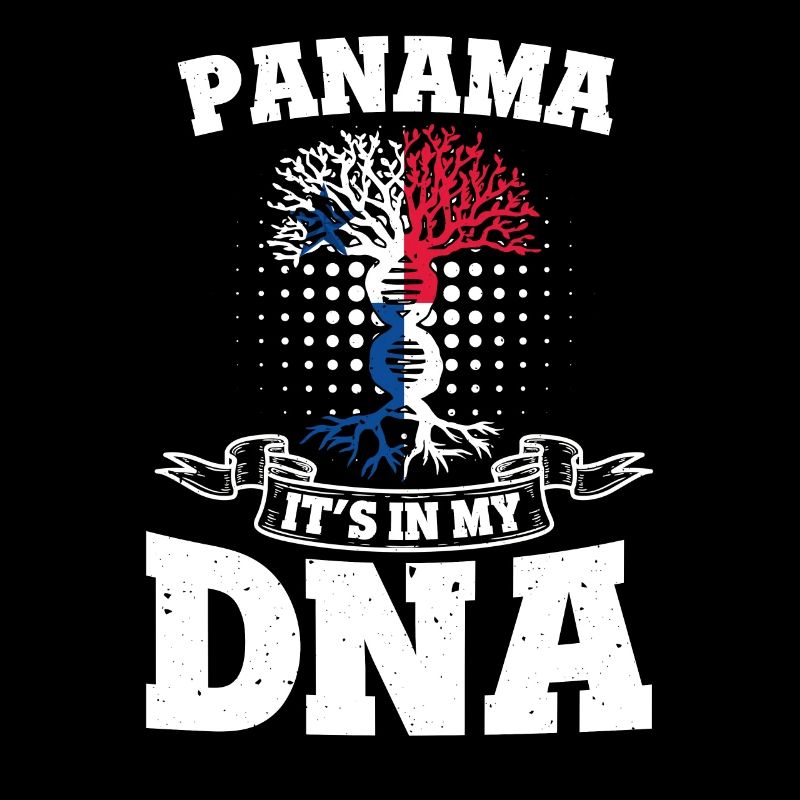 Le Panama est mon ADN Drapeau panaméen Arbre de vie