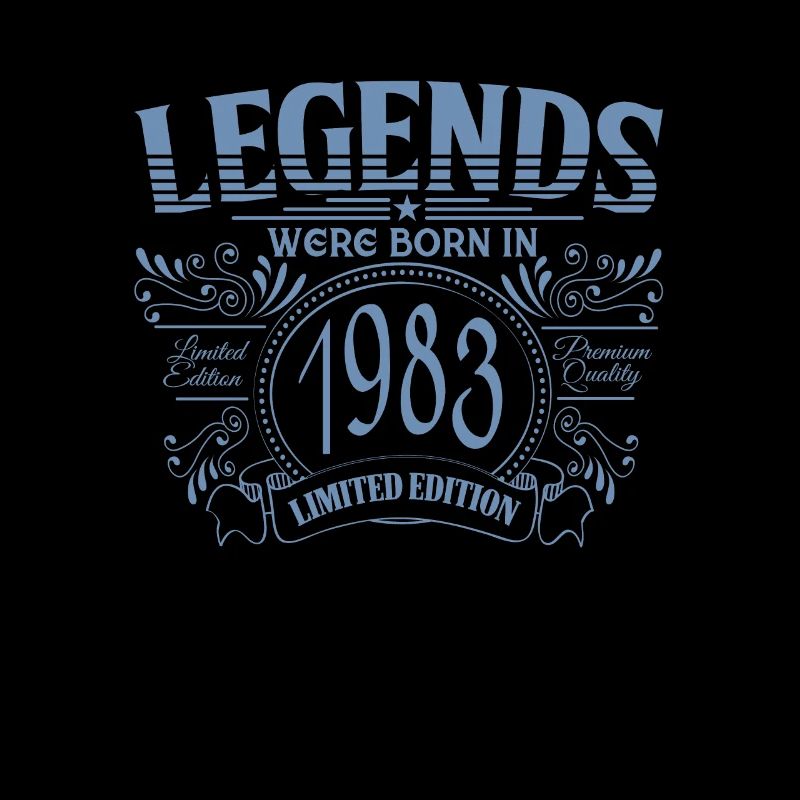 Legenden wurden 1983 geboren Geschenke