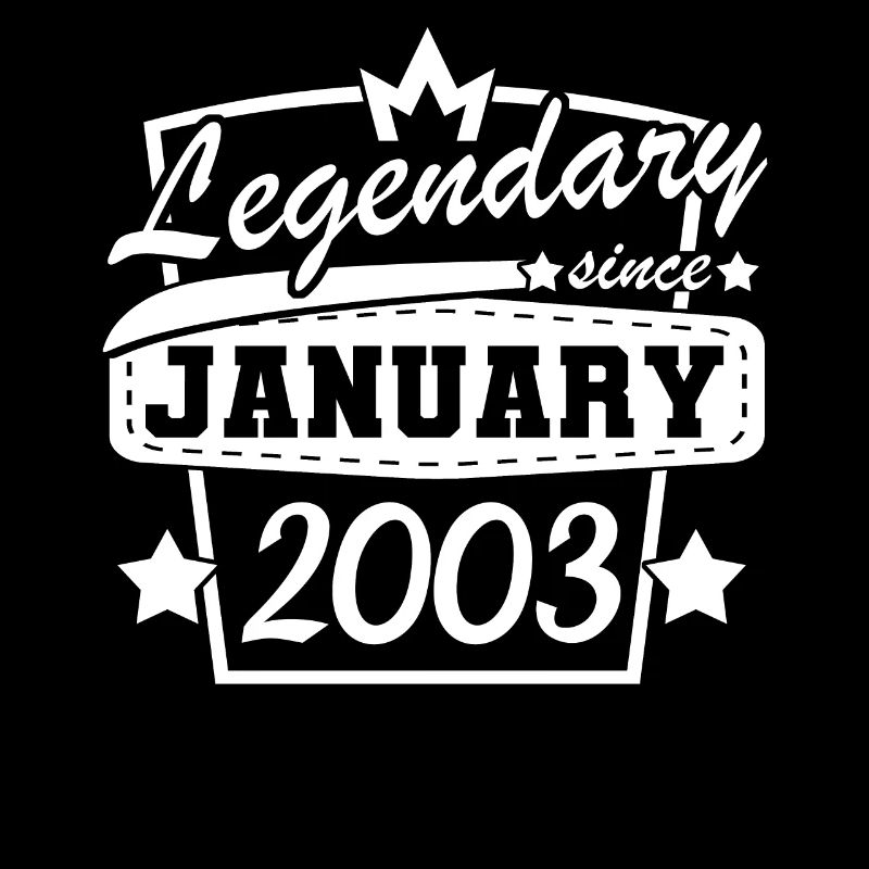 Geburtstag Januar 2003 Retro