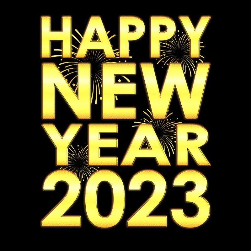 Happy New Year 2023 - Fireworks New Year