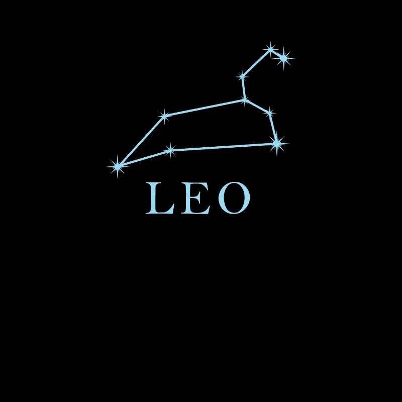 Sternkonstellation Sternzeichen Leo Löwe