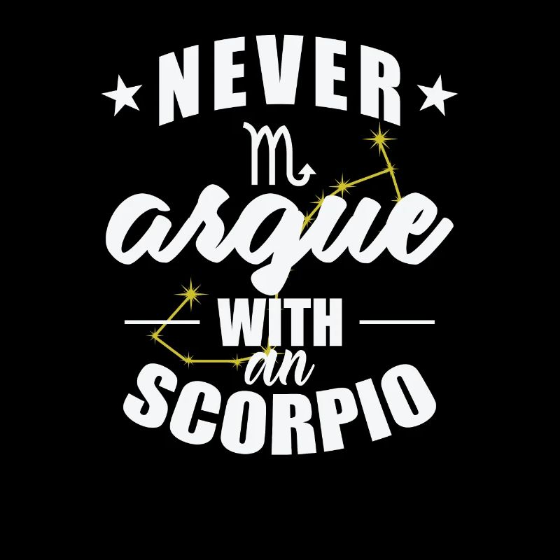 Signe du zodiaque Ne jamais discuter avec un Scorpion