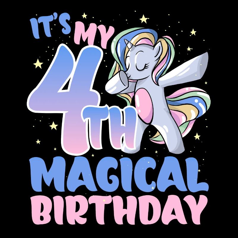 C’est mon 4ème anniversaire magique