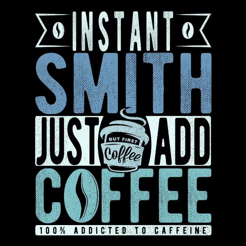 Blacksmith coffee saying