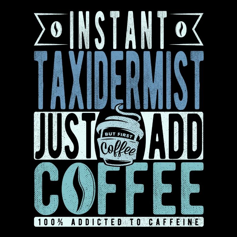 Präparator Kaffee Spruch