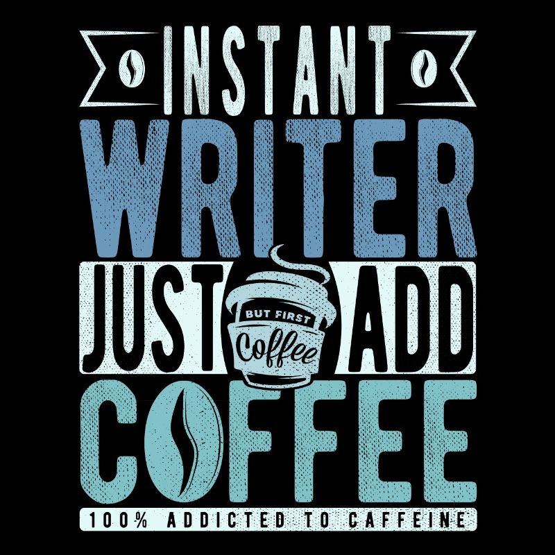 Citation de café de l’écrivain