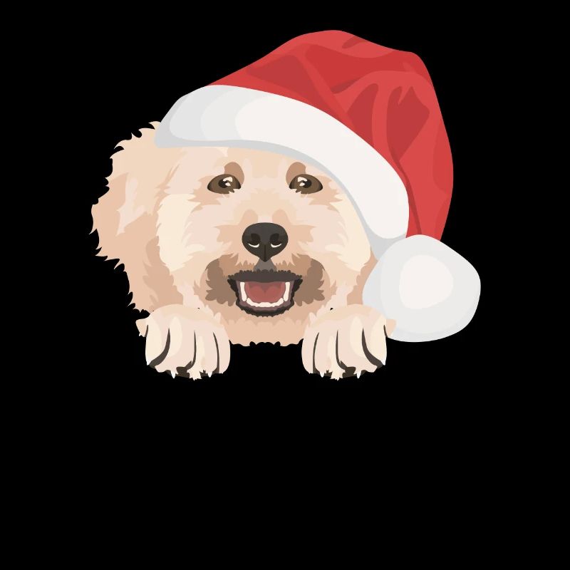 Caniche Joyeux Noël