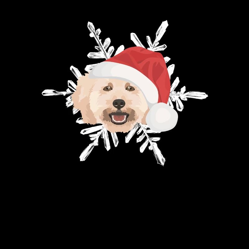 Caniche Joyeux Noël