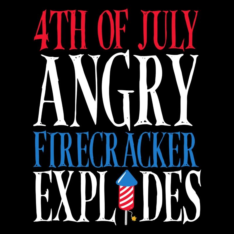 July 4 Angry firecracker explodes