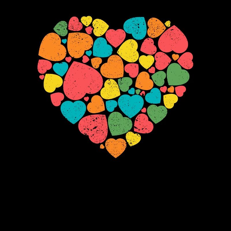 Hearts 100 jours d’école Saint-Valentin retour à