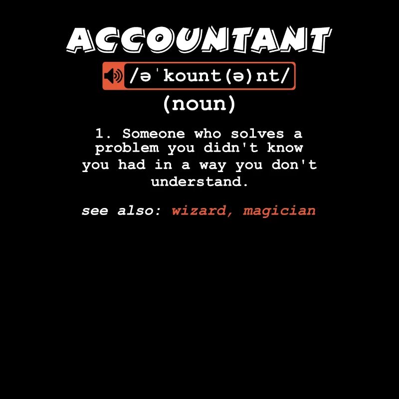 Drôle de comptable Définition Étudiants en comptabilité