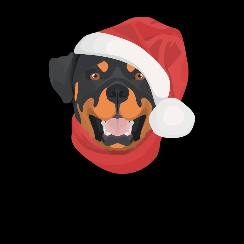 Rottweiler Merry Christmas