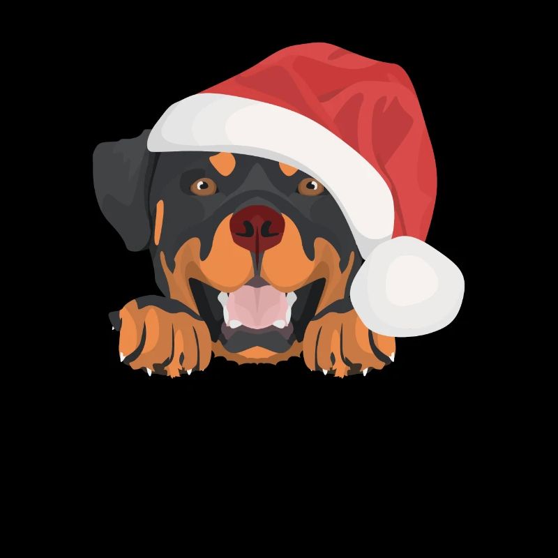Rottweiler Joyeux Noël