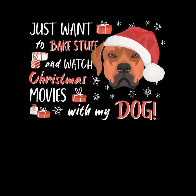 Rhodesian Ridgeback Joyeux Noël