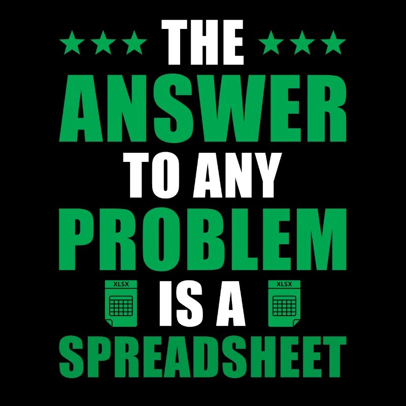 The answer to every problem is a table