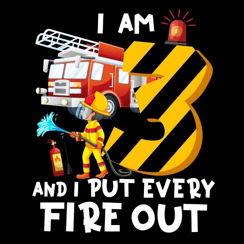 Pompiers pompiers J’ai 3 ans