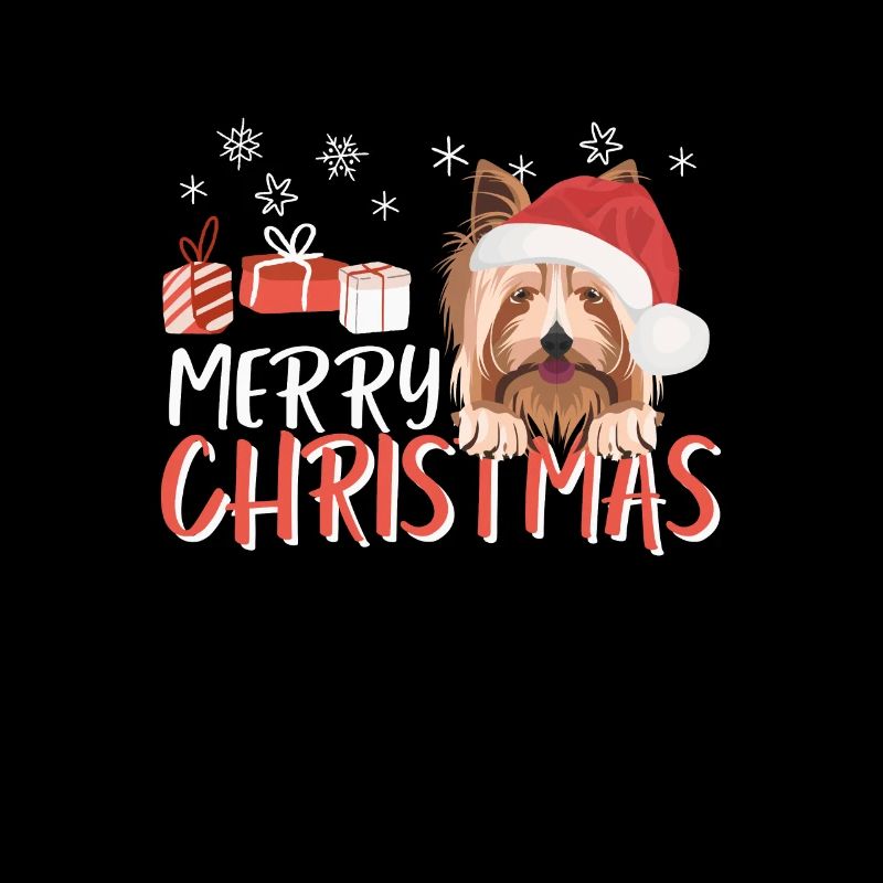 Yorkshire Terrier Joyeux Noël