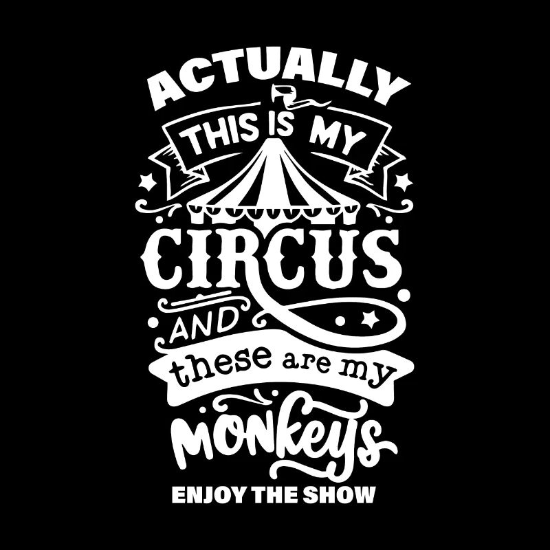 Mon cirque, mes singes