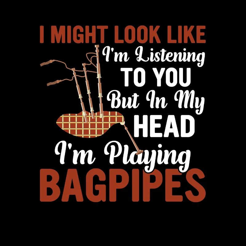 J’ai peut-être l’air d’écouter Scotsman B de cornemuse