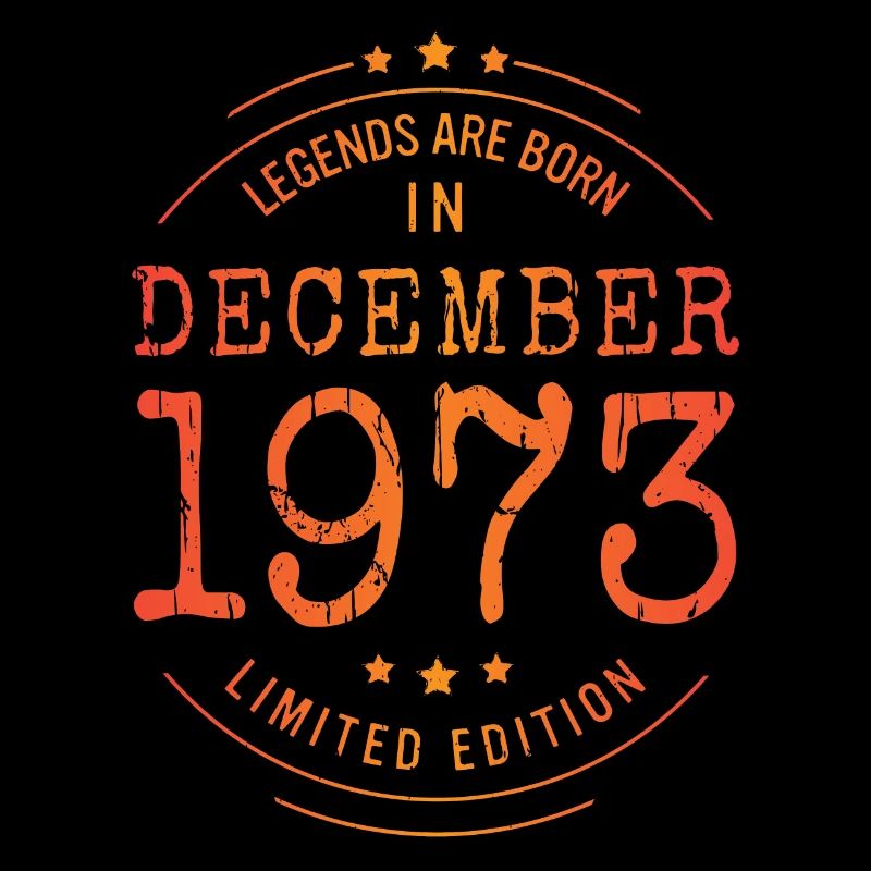 Anniversaire Décembre 1973 Edition Limitée Millésime