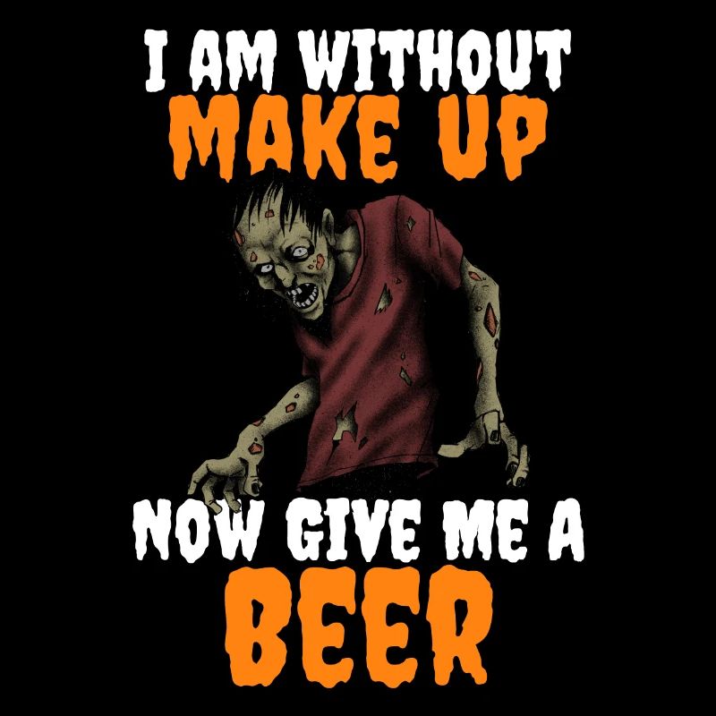 Halloween Kostüm Make Up Bier