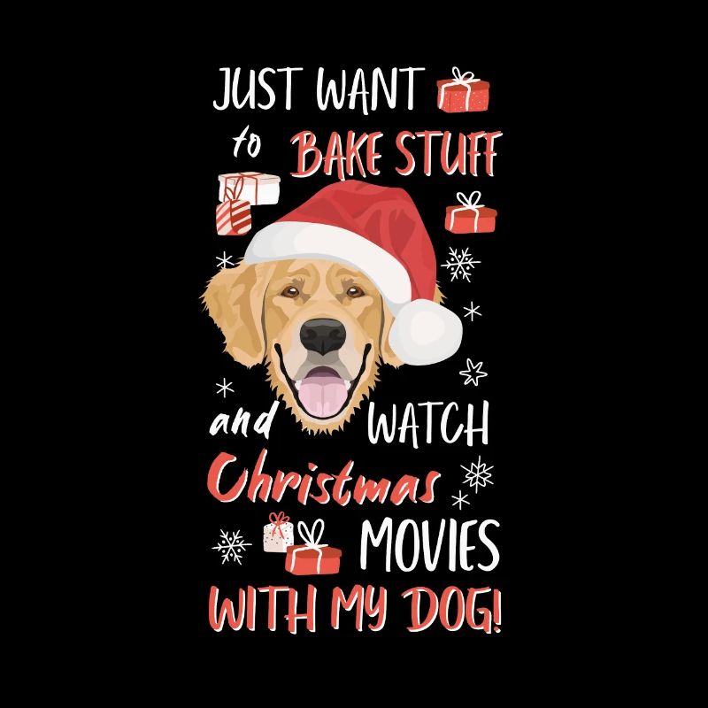 Golden Retriever Joyeux Noël