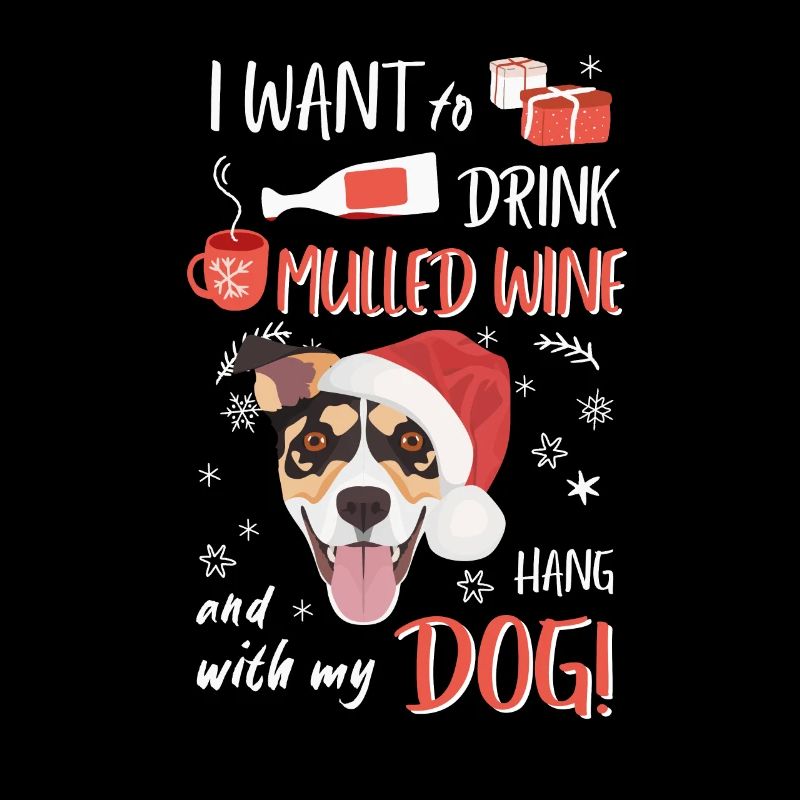 Jack Russell Terrier Glühwein Weihnachten