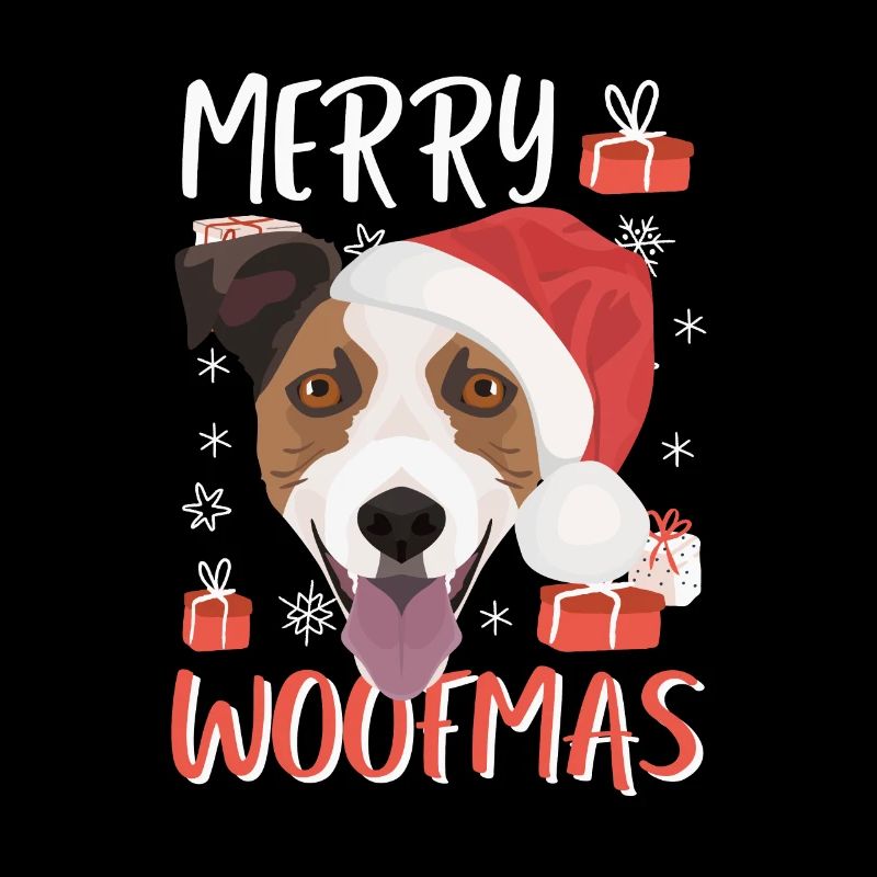 Jack Russell Terrier Joyeux Noël