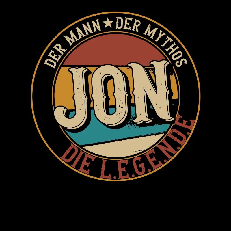 Jon Der Mann der Mythos die Legende Geschenk
