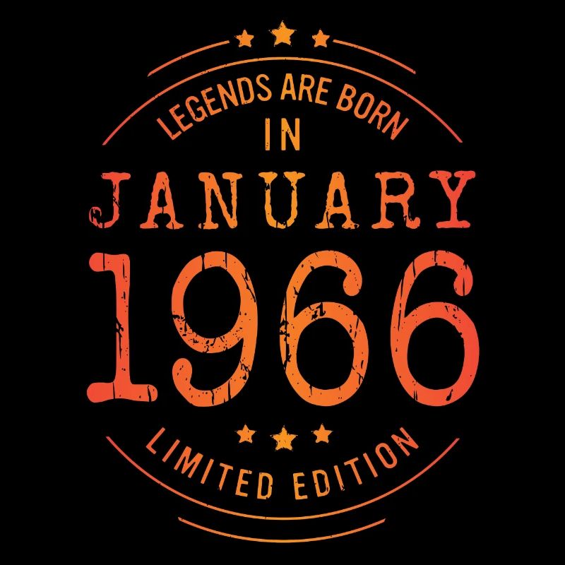 Anniversaire Janvier 1966 Edition Limitée Millésime