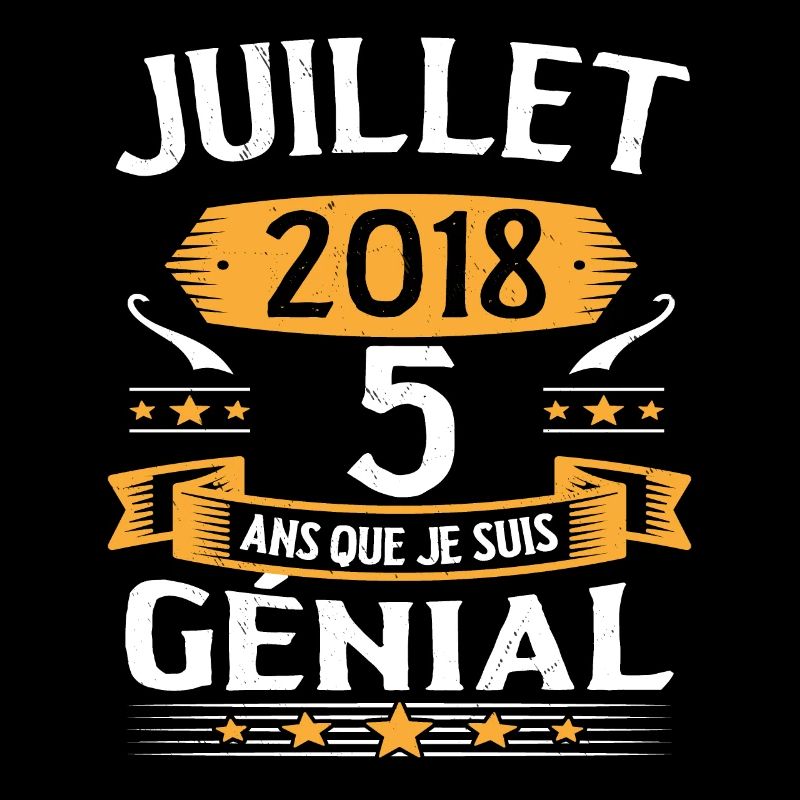 July 2018 5 years that I am awesome gift