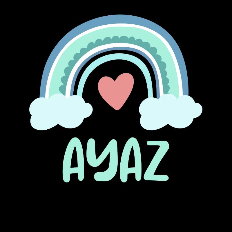 Ayaz Name Regenbogen Baby