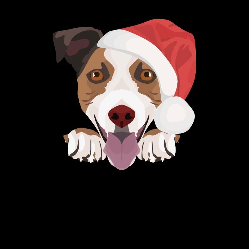 Jack Russell Terrier Joyeux Noël