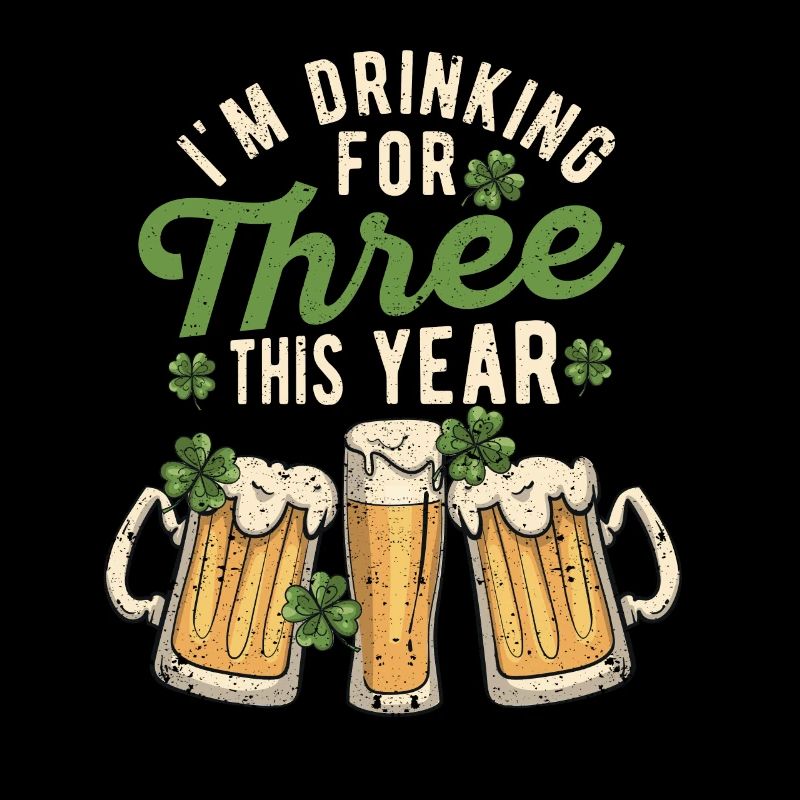Je bois pour trois Saint-Patrick cette année