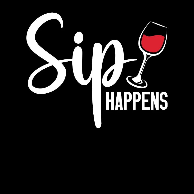 Sip Happens Wine Lover Gift | Wine Drinker Shirt