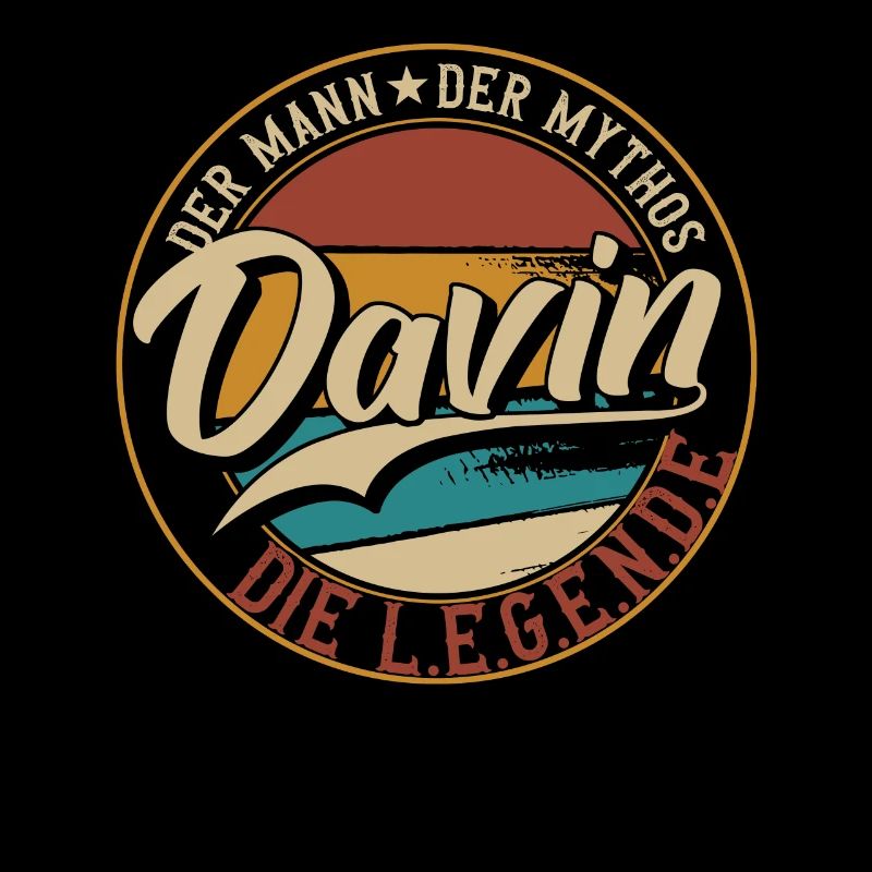 Davin Der Mann der Mythos die Legende Geschenk