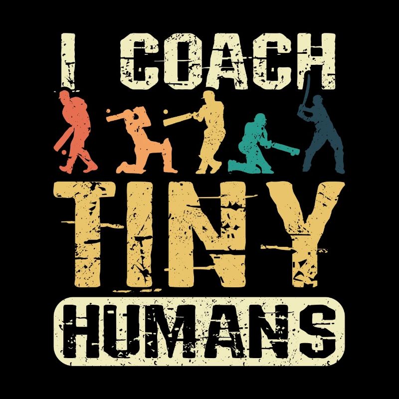 I coach tiny humans cricket coach