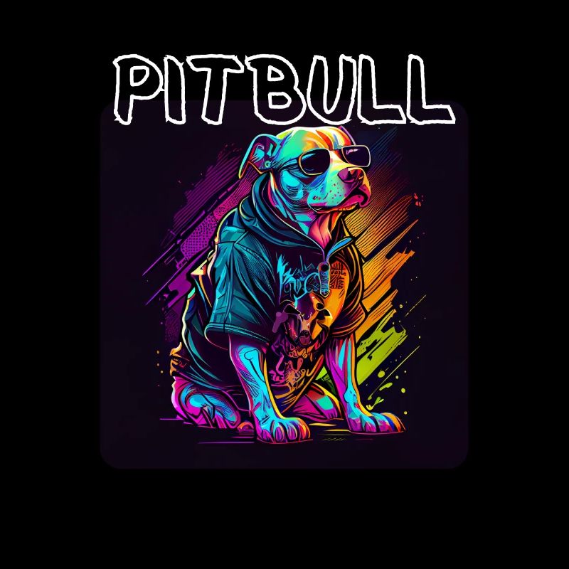 Graffiti Style - Cool Pitbull 4