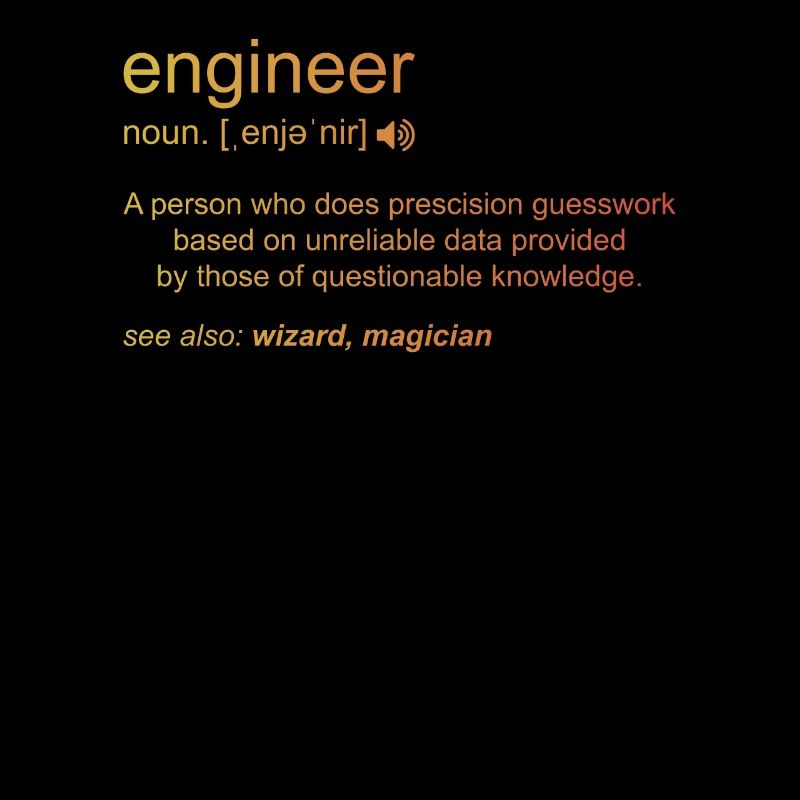 Engineer Definition Cool Engineering Mechanical