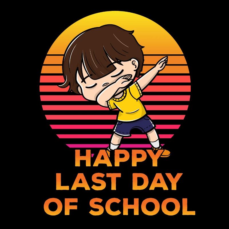 Joyeux dernier jour d’école Drôle de pois