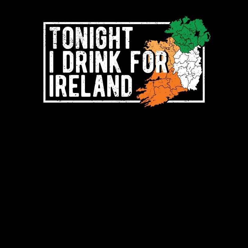 Drapeau irlandais de la Saint-Patrick ce soir