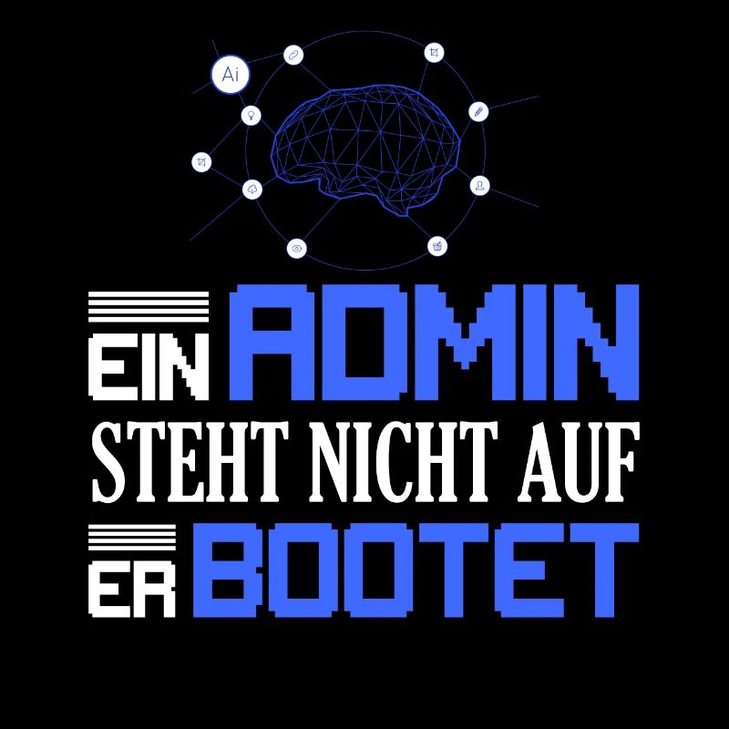 Ein Admin steht nicht auf Er bootet Programmierer